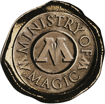 Stamp of the Ministry of Magic